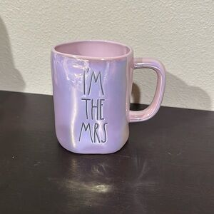 New Rae Dunn iridescent I’M THE MRS ceramic mug